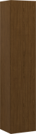 Mexen Rivel colonne de salle de bain 35 cm, 1 porte, rainurée, noyer - 91A21-03016-1-BF86
