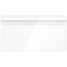 Mexen Orio meuble de salle de bain sous-lavabo 50 cm avec plan de travail, 1 tiroir, blanc brillant - 91A10-05023-1-BFC00