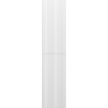Mexen Rivel colonne de salle de bain 35 cm, 2 portes, rainuré, blanc mat - 91A21-03016-2-BF01