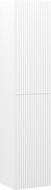 Mexen Rivel colonne de salle de bains 35 cm, 2 portes, rainuré, blanc mat - 91A21-03016-2-BF01