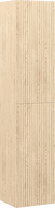 Mexen Rivel colonne de salle de bain 35 cm, 2 portes, rainurée, chêne - 91A21-03016-2-BF81