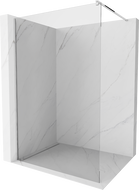 Mexen Kioto paroi de douche 140 x 200 cm, transparent 8 mm, Chrome - 800-140-101-01-00