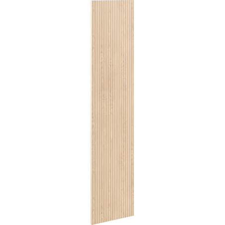Mexen Rivel front rainuré pour le corps du meuble de salle de bain 35 x 160 cm, chêne - 91A21-1600-300-1-81