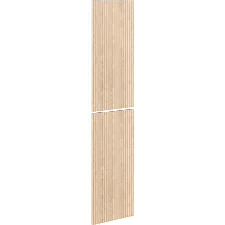 Mexen Rivel façade rainurée pour caisse d'armoire de salle de bain 35 x 80 cm (2 pcs.), chêne - 91A21-1600-300-2-81