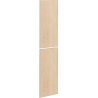 Mexen Rivel façade rainurée pour caisse d'armoire de salle de bain 35 x 80 cm (2 pcs.), chêne - 91A21-1600-300-2-81