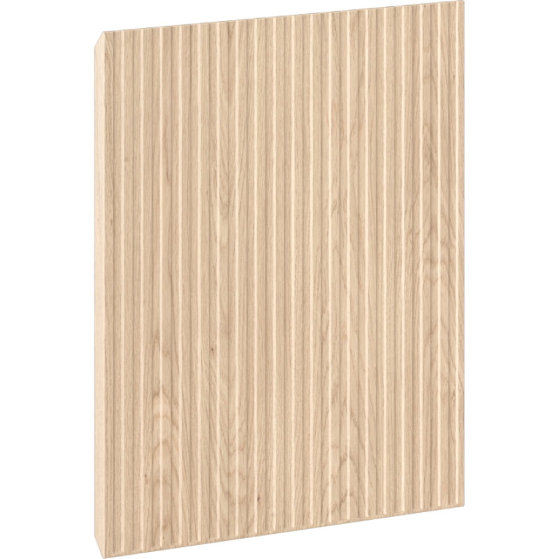 Mexen Rivel façade rainurée pour le corps de l'armoire de salle de bain 45 x 43,5 cm, chêne - 91A21-0450-470-1-81