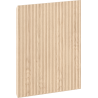Mexen Rivel façade rainurée pour caisson de meuble de salle de bain 45 x 43,5 cm, chêne - 91A21-0450-470-1-81