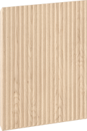 Mexen Rivel façade rainurée pour caisson de meuble de salle de bain 45 x 43,5 cm, chêne - 91A21-0450-470-1-81