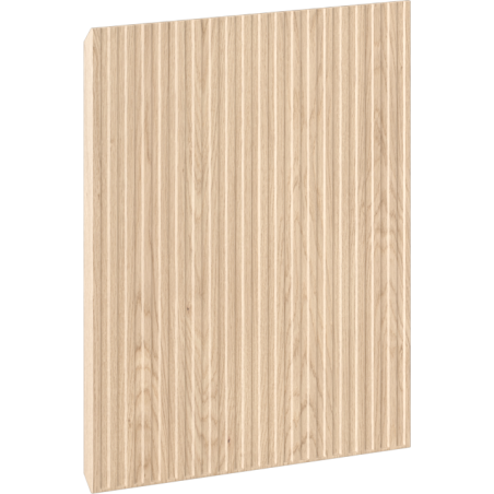 Mexen Rivel façade rainurée pour corps de meuble de salle de bains 40 x 43,5 cm, chêne - 91A21-0400-470-1-81