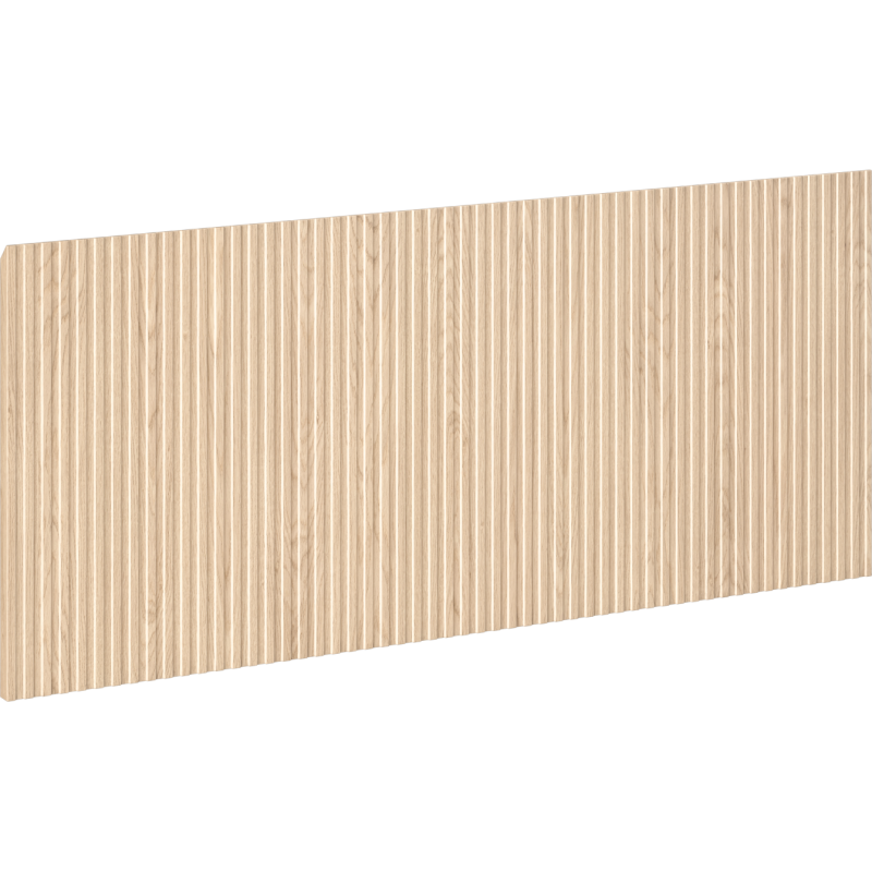 Mexen Rivel devant rainuré pour meuble de salle de bain 120 x 43,5 cm, chêne - 91A20-1200-470-1-81