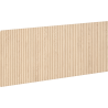 Mexen Rivel devant rainuré pour meuble de salle de bain 120 x 43,5 cm, chêne - 91A20-1200-470-1-81