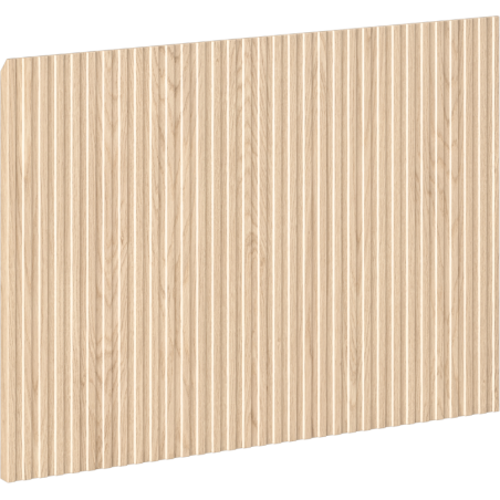 Mexen Rivel devant rainuré pour corps de meuble de salle de bain 60 x 43,5 cm, chêne - 91A20-0600-470-1-81