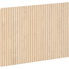 Mexen Rivel devant rainuré pour corps de meuble de salle de bain 60 x 43,5 cm, chêne - 91A20-0600-470-1-81