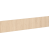 Mexen Rivel avant rainuré pour le corps de l'armoire de salle de bain 100 x 20 cm, chêne - 91A20-1000-235-1-81