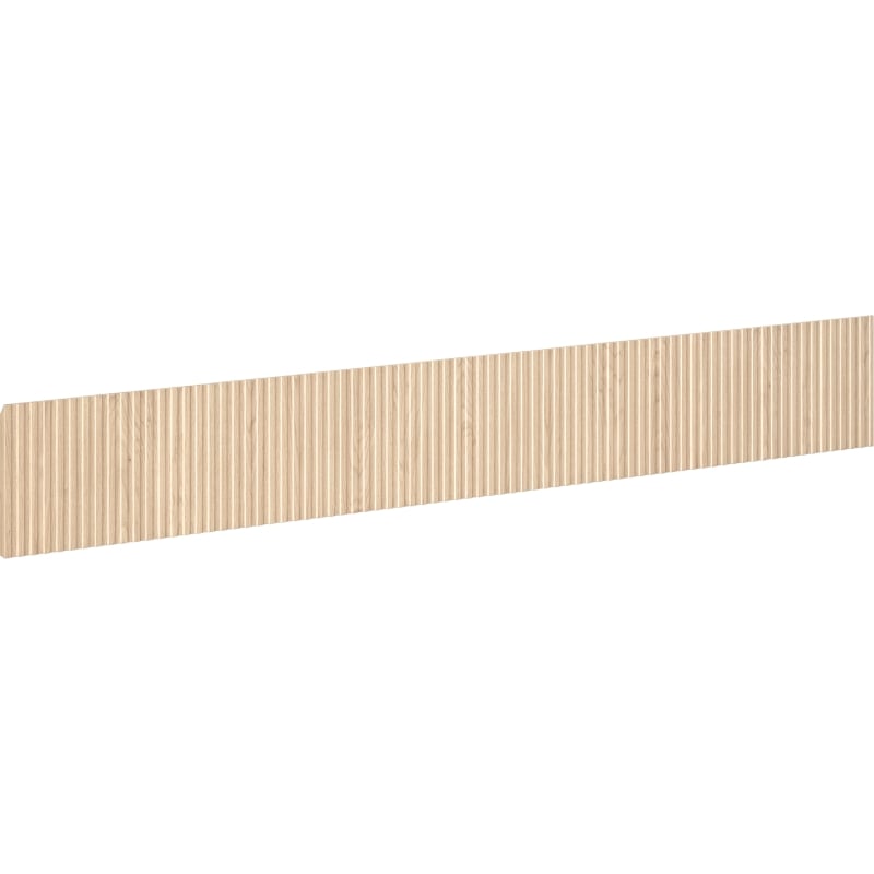 Mexen Rivel devant rainuré pour meuble-lavabo 120 x 20 cm, chêne - 91A20-1200-235-1-81
