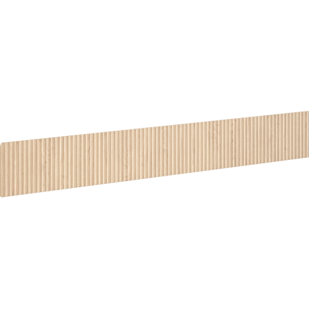 Mexen Rivel façade rainurée pour corps de meuble de salle de bain 160 x 20 cm, chêne - 91A20-1600-235-1-81