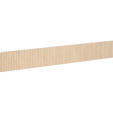 Mexen Rivel frontal rainuré pour caisse de meuble de salle de bain 160 x 20 cm, chêne - 91A20-1600-235-1-81
