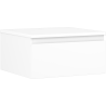Mexen Orio meuble de salle de bain sous-lavabo 50 cm avec plateau, 1 tiroir, blanc mat - 91A10-05023-1-BFC01
