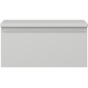 Mexen Orio meuble de salle de bain sous-vasque 50 cm avec plateau, 1 tiroir, gris mat - 91A10-05023-1-BFC62