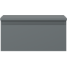 Mexen Orio meuble de salle de bain sous lavabo 50 cm avec plateau, 1 tiroir, graphite mat - 91A10-05023-1-BFC66