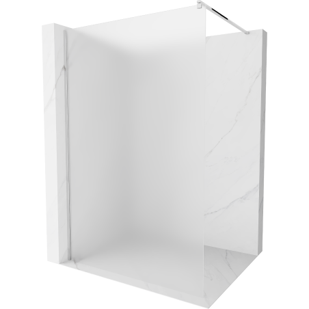 Mexen Kioto paroi de douche Walk-in 110 x 200 cm, givre 8 mm, chrome - 800-110-101-01-30