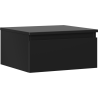 Mexen Orio meuble de salle de bain sous-lavabo 50 cm avec plateau, 1 tiroir, noir mat - 91A10-05023-1-BFC71