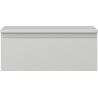 Mexen Orio armoire de salle de bain sous-vasque 60 cm avec plateau, 1 tiroir, gris mat - 91A10-06023-1-BFC62
