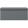 Mexen Orio armoire de salle de bain sous lavabo 60 cm avec plateau, 1 tiroir, graphite mat - 91A10-06023-1-BFC66