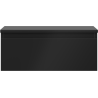 Mexen Orio meuble sous-vasque 60 cm avec plateau, 1 tiroir, noir mat - 91A10-06023-1-BFC71