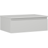 Mexen Orio meuble de salle de bain sous-lavabo 70 cm avec plateau, 1 tiroir, gris mat - 91A10-07023-1-BFC62