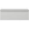 Mexen Orio meuble de salle de bain sous-lavabo 70 cm avec plateau, 1 tiroir, gris mat - 91A10-07023-1-BFC62