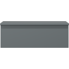 Mexen Orio meuble de salle de bain sous lavabo 70 cm avec plateau, 1 tiroir, graphite mat - 91A10-07023-1-BFC66