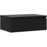 Mexen Orio armoire de salle de bain sous-vasque 70 cm avec plateau, 1 tiroir, noir mat - 91A10-07023-1-BFC71