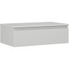 Mexen Orio meuble de salle de bain sous lavabo 80 cm avec plateau, 1 tiroir, gris mat - 91A10-08023-1-BFC62
