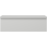 Mexen Orio meuble de salle de bain sous lavabo 80 cm avec plateau, 1 tiroir, gris mat - 91A10-08023-1-BFC62