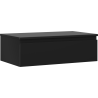 Mexen Orio meuble de salle de bain sous lavabo 80 cm avec plateau, 1 tiroir, noir mat - 91A10-08023-1-BFC71