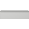 Mexen Orio meuble de salle de bain sous-lavabo 90 cm avec plateau, 1 tiroir, gris mat - 91A10-09023-1-BFC62