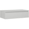Mexen Orio meuble de salle de bain sous-lavabo 90 cm avec plateau, 1 tiroir, gris mat - 91A10-09023-1-BFC62