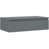 Mexen Orio armoire de salle de bain sous-lavabo 90 cm avec plateau, 1 tiroir, graphite mat - 91A10-09023-1-BFC66