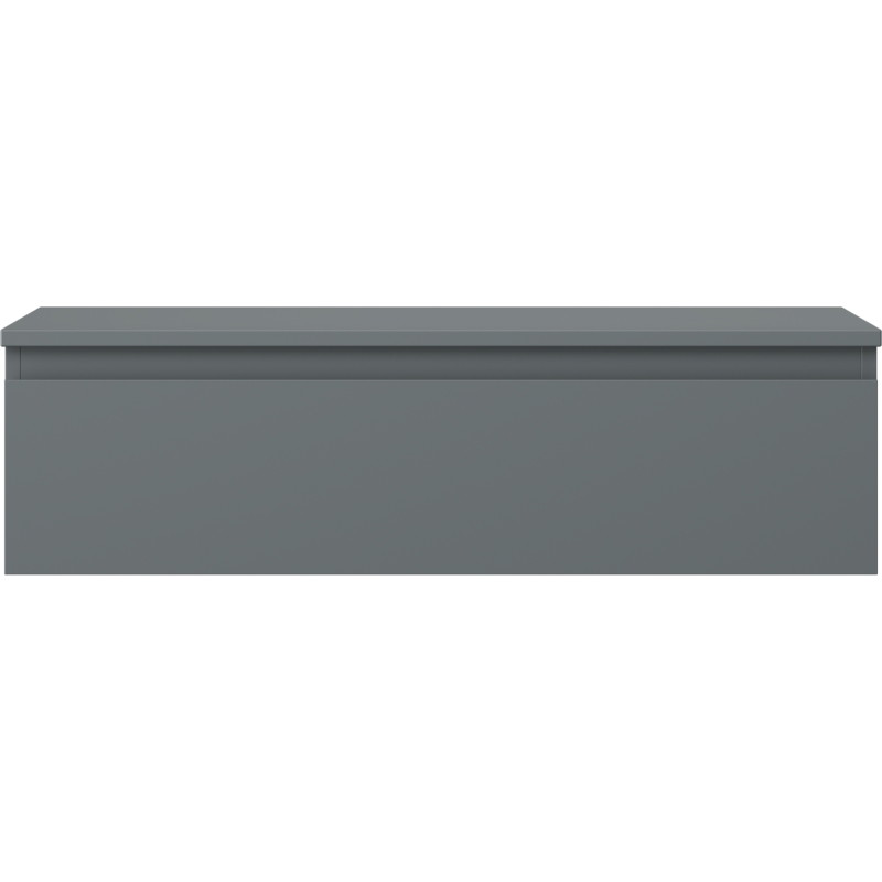 Mexen Orio meuble de salle de bains sous-vasque 90 cm avec plateau, 1 tiroir, graphite mat - 91A10-09023-1-BFC66
