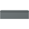 Mexen Orio meuble de salle de bains sous-vasque 90 cm avec plateau, 1 tiroir, graphite mat - 91A10-09023-1-BFC66