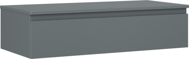 Mexen Orio meuble de salle de bains sous le lavabo 100 cm avec plateau, 1 tiroir, graphite mat - 91A10-10023-1-BFC66