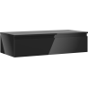 Mexen Orio armoire de salle de bain sous lavabo 100 cm avec plateau, 1 tiroir, noir brillant - 91A10-10023-1-BFC70