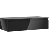 Mexen Orio meuble de salle de bains sous lavabo 100 cm avec plateau, 1 tiroir, noir brillant - 91A10-10023-1-BFC70