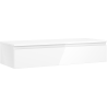 Mexen Orio meuble de salle de bain sous lavabo 120 cm avec plateau, 1 tiroir, blanc brillant - 91A10-12023-1-BFC00