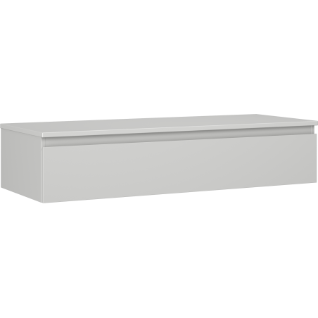 Mexen Orio armoire de salle de bain sous lavabo 120 cm avec dessus, 1 tiroir, gris mat - 91A10-12023-1-BFC62