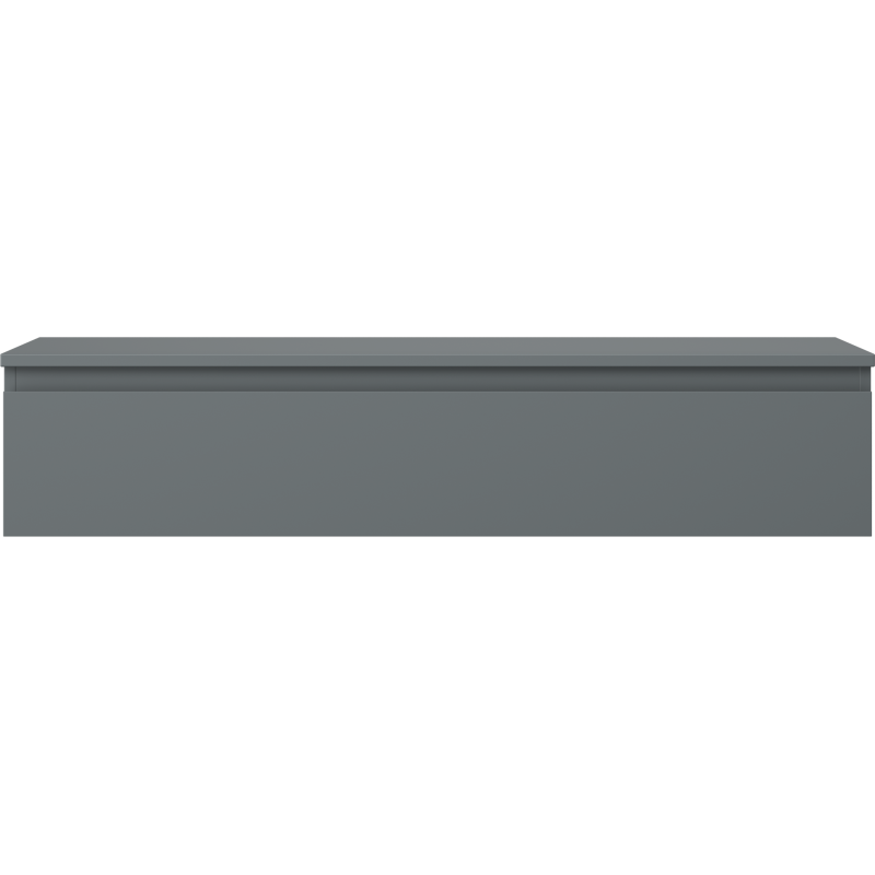 Mexen Orio meuble de salle de bain sous lavabo 120 cm avec plateau, 1 tiroir, graphite mat - 91A10-12023-1-BFC66