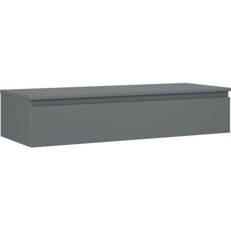 Mexen Orio meuble de salle de bain sous lavabo 120 cm avec plateau, 1 tiroir, graphite mat - 91A10-12023-1-BFC66