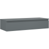 Mexen Orio meuble de salle de bain sous lavabo 120 cm avec plateau, 1 tiroir, graphite mat - 91A10-12023-1-BFC66