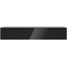 Mexen Orio meuble de salle de bain sous-lavabo 140 cm avec plateau, 1 tiroir, noir brillant - 91A10-14023-1-BFC70